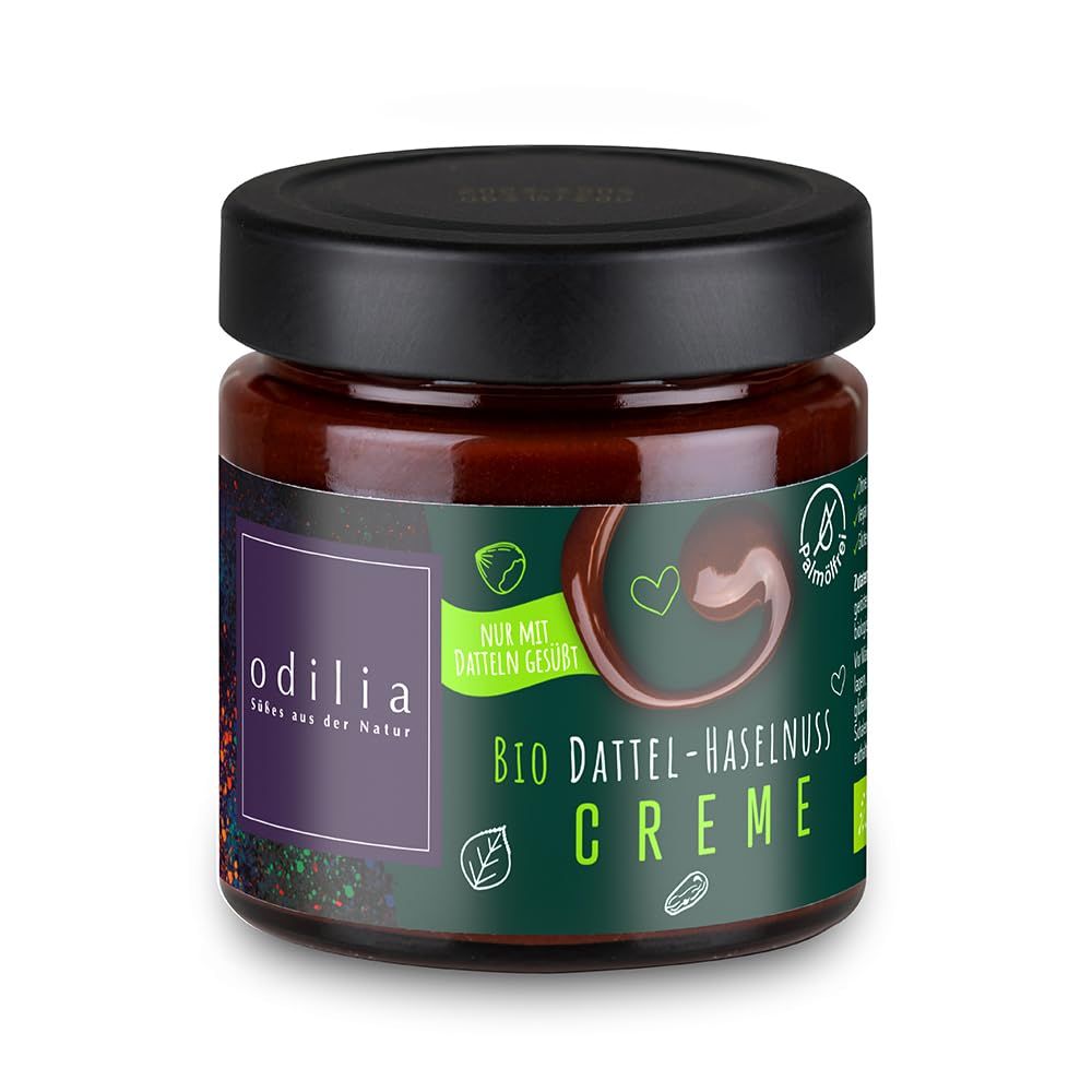 odilia Dattel Haselnuss Creme 200 g Brotaufstrich