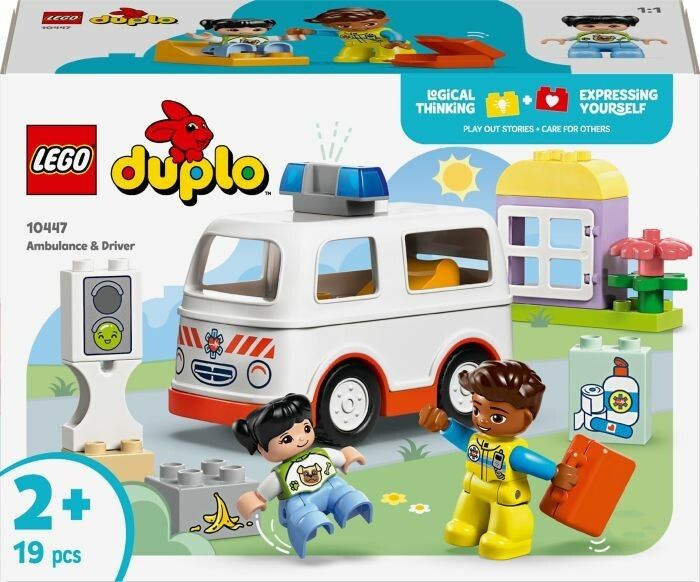 Lego Duplo Ragazza 10447 Lego® Duplo® Ambulanza Con Conducente - Immagine 8