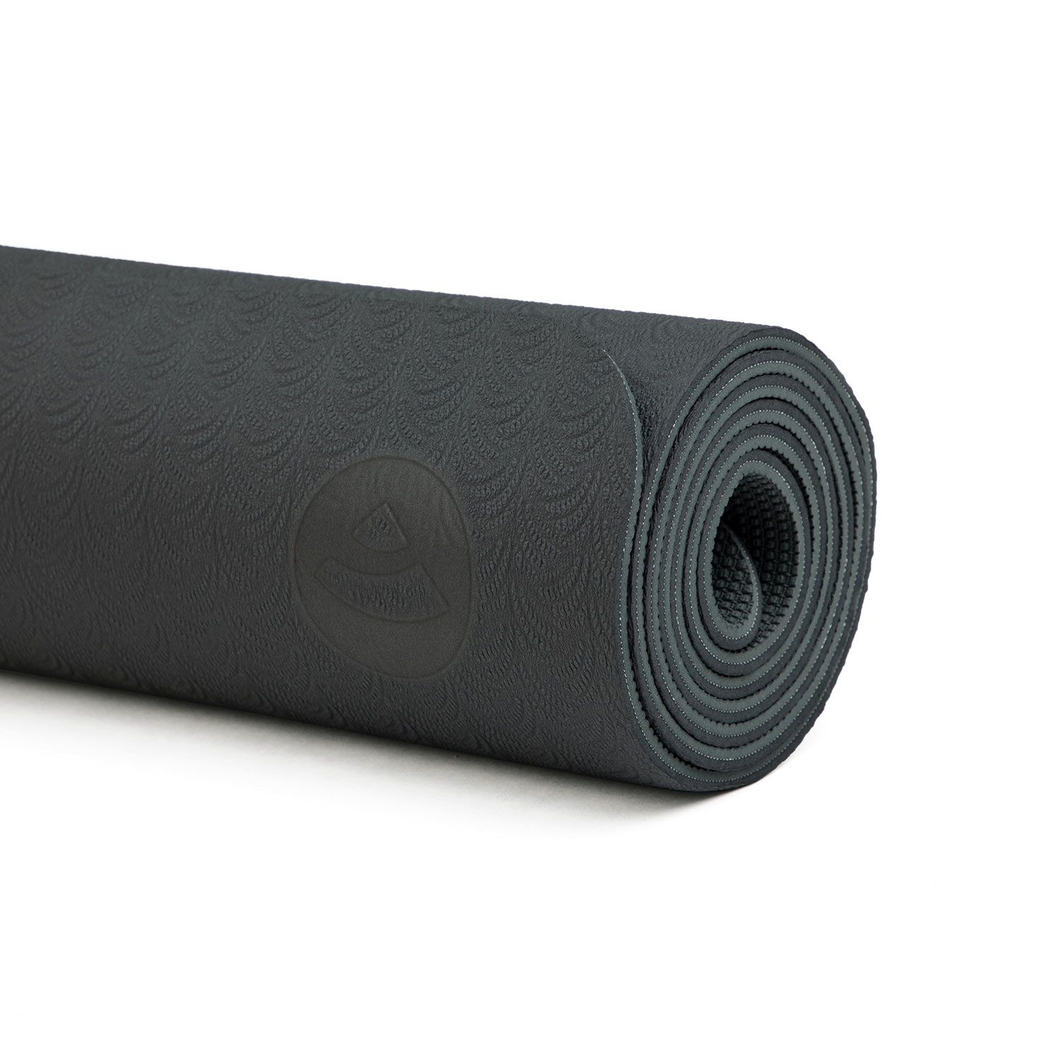 bodhi Yogamatte LOTUS PRO schwarz/silbergrau