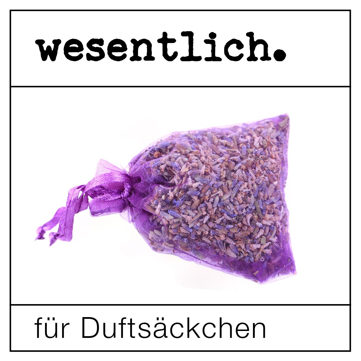 Lavendelblüten von wesentlich.
