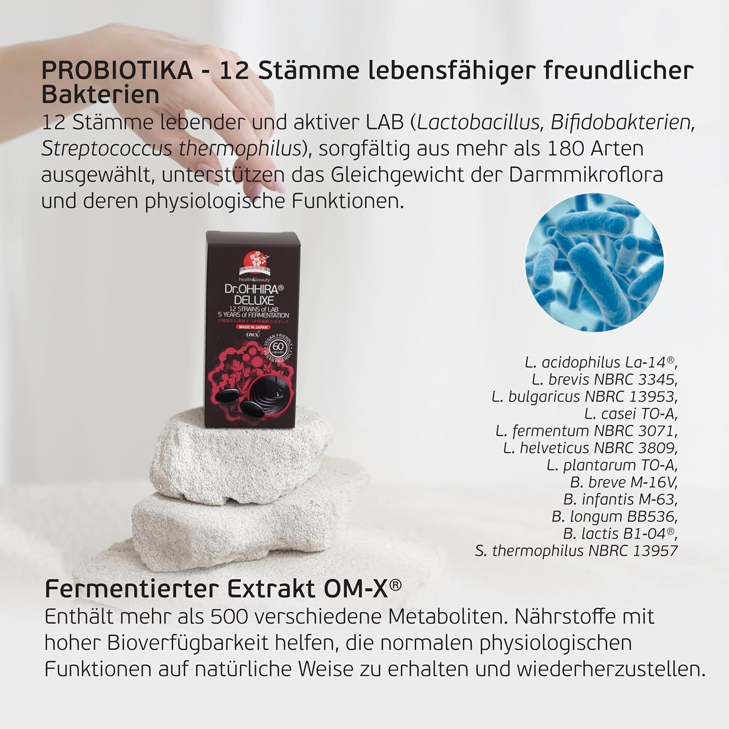 Dr. OHHIRA Deluxe Probiotika 5 Jahre Darmkur