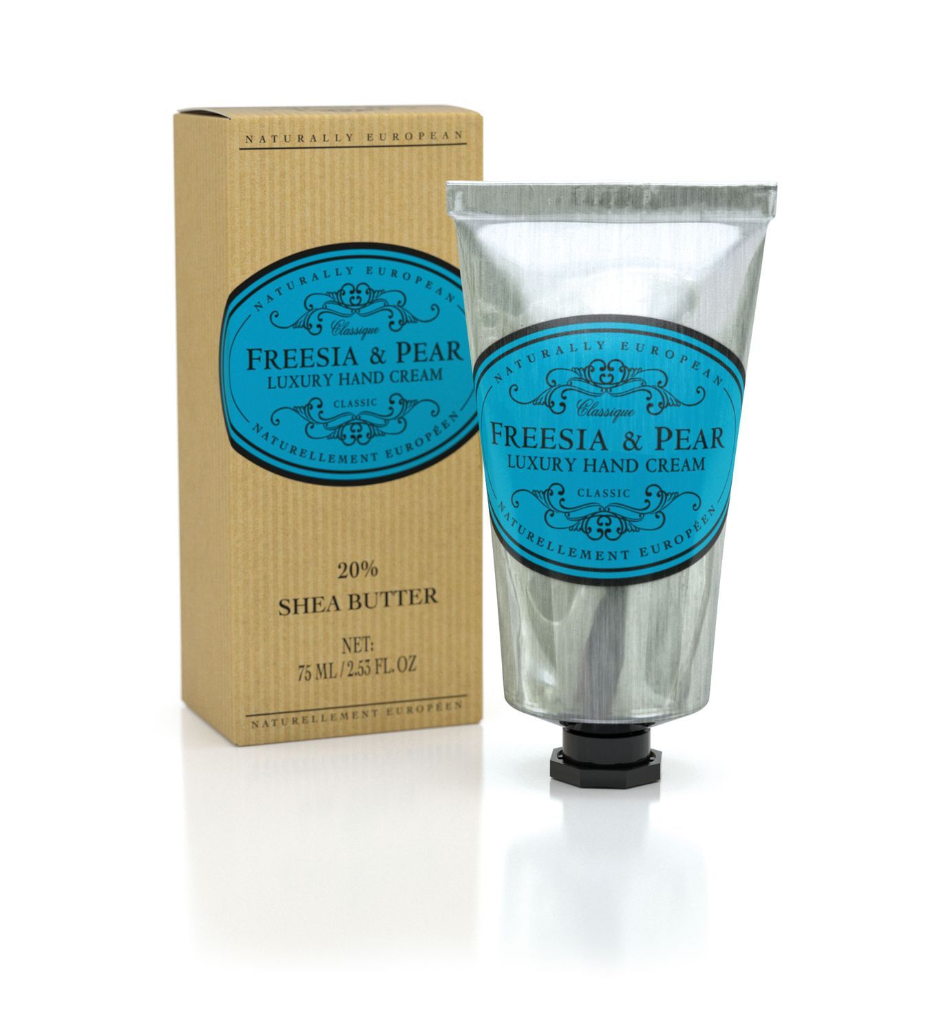 Naturally European Handcreme Freesia & Pearl mit 20% Shea Butter 75 ml