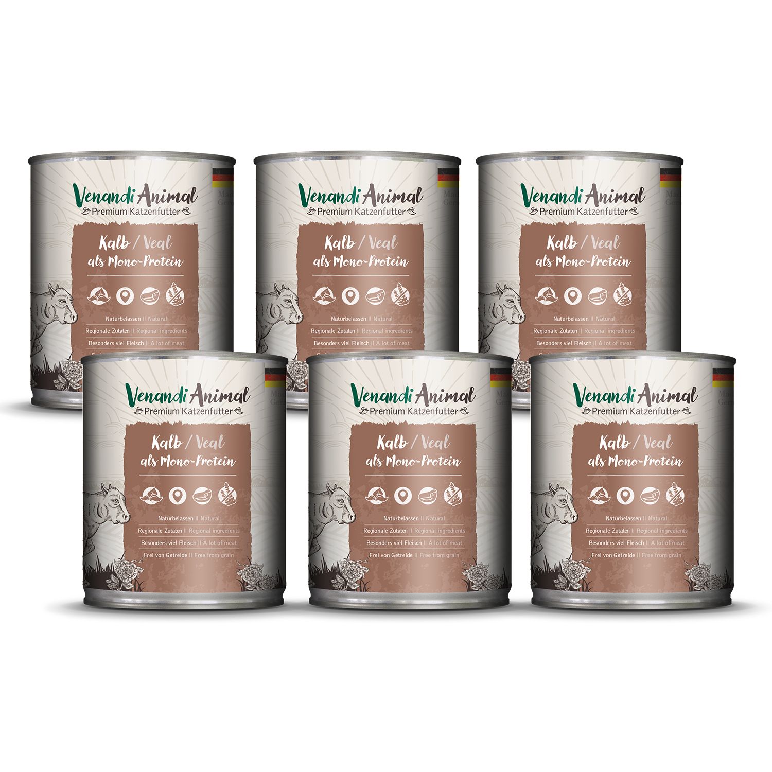 Venandi Animal - Kalb als Monoprotein