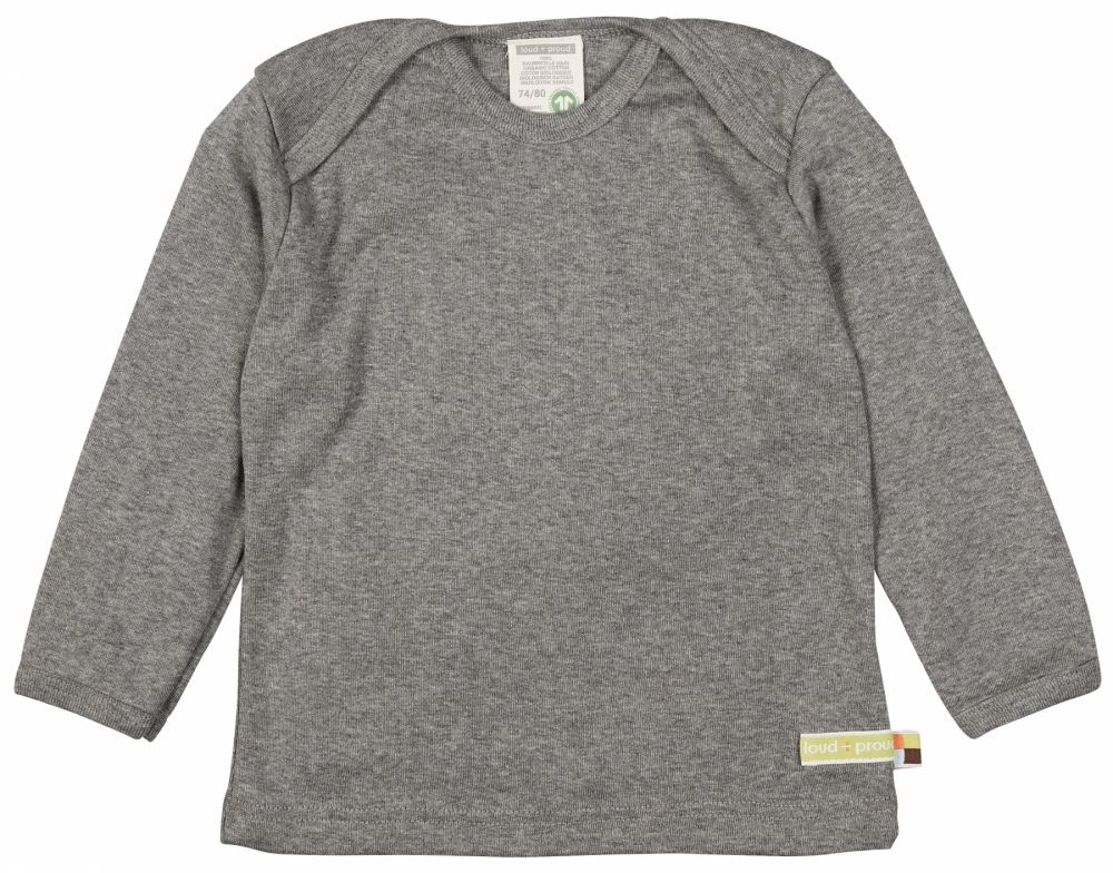 loud + proud Shirt Einfarbig