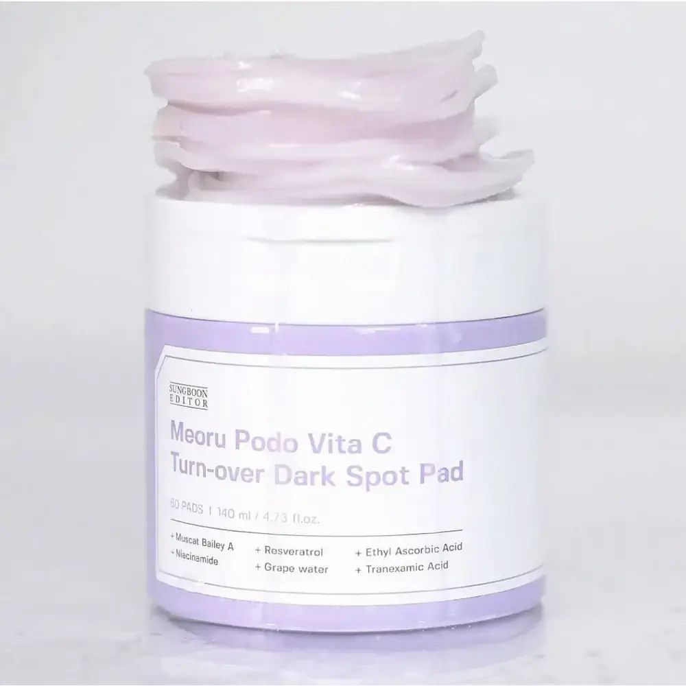SUNGBOON EDITOR Meoru Podo VitaC Turn-over Dark Spot Pads