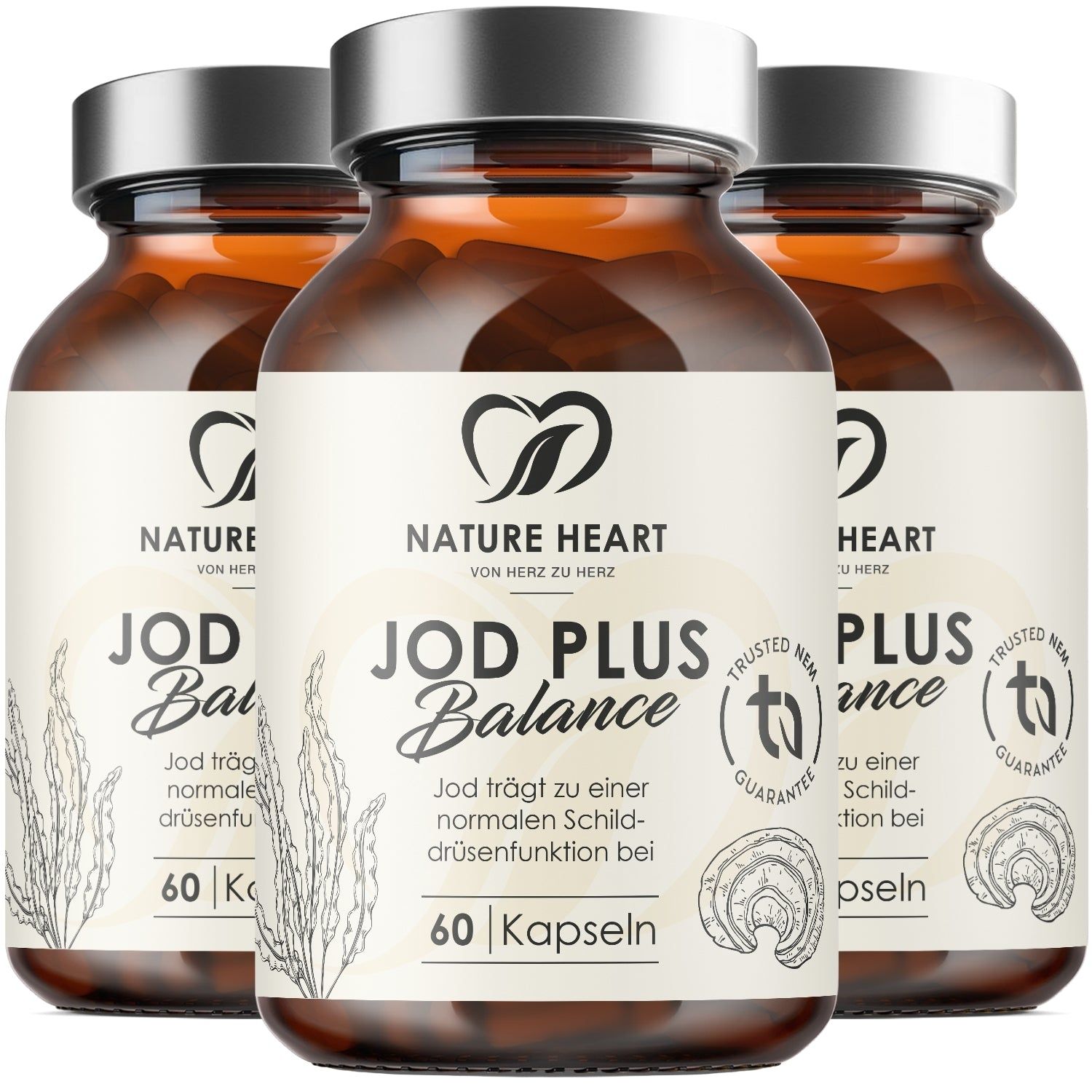 Nature Heart Jod Plus Balance 3x60 St Kapseln