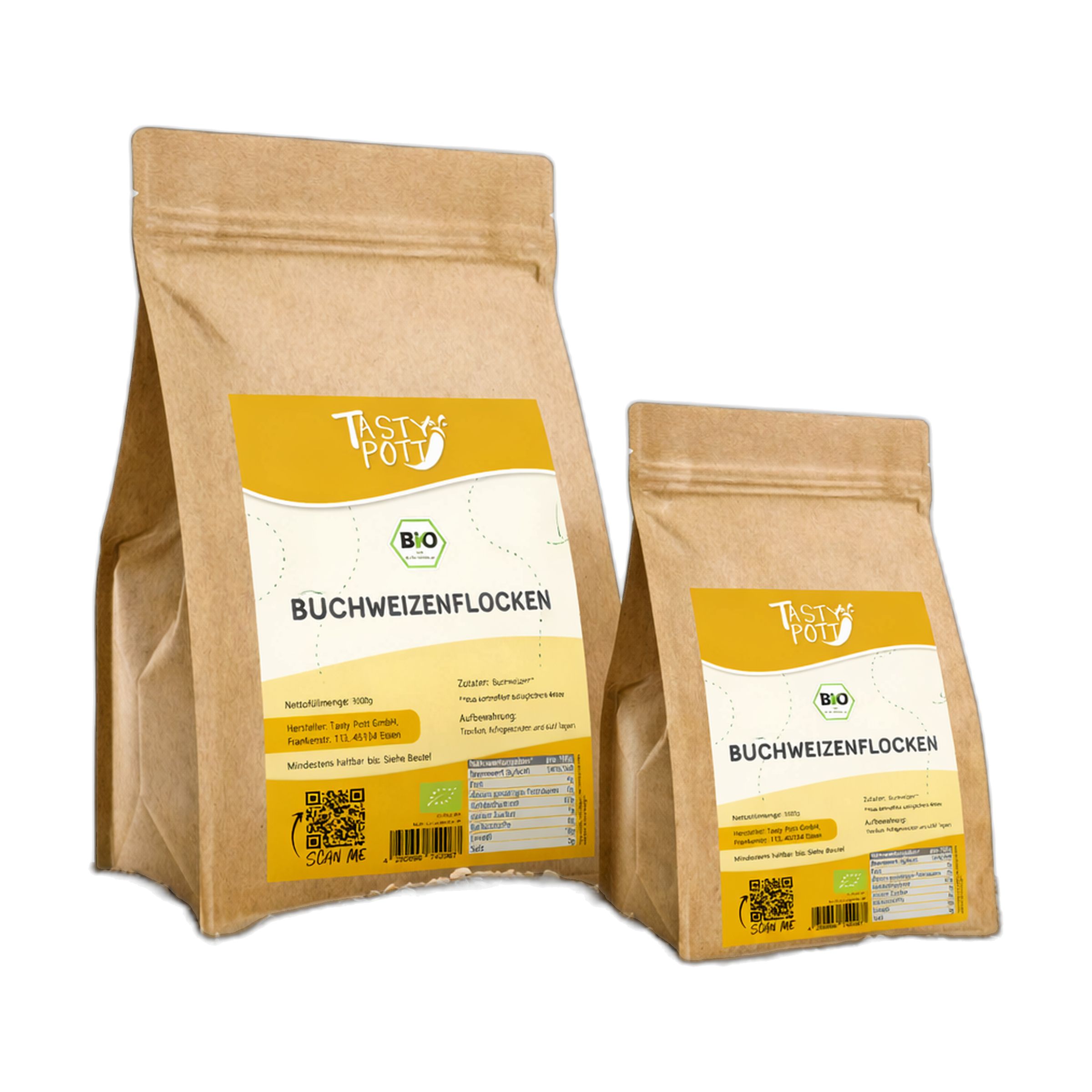 Tasty-Pott Tasty Pott Bio Buchweizenflocken 1 St