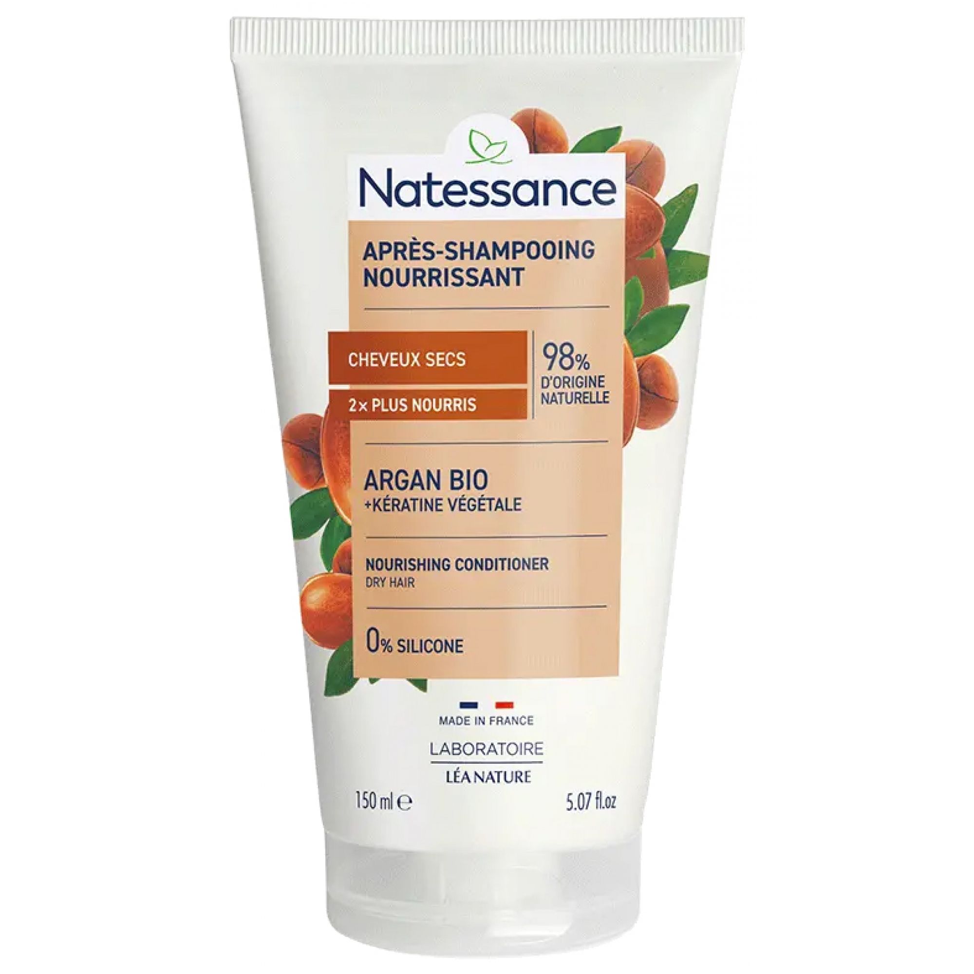 Natessance Argan & Gemüse Keratin Conditioner 1 7,5x4,8x13,8 cm