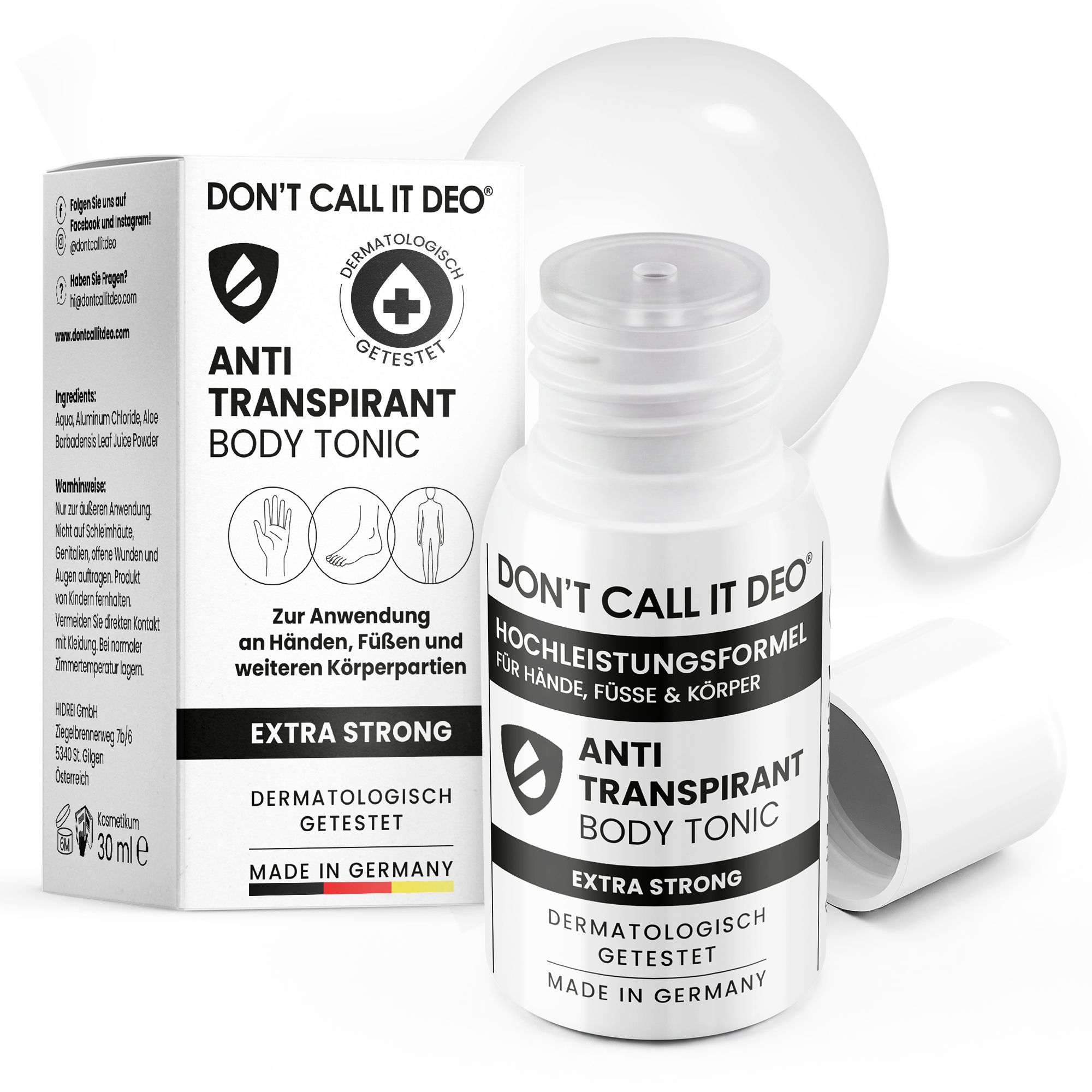 DON'T CALL IT DEO Antitranspirant Body Tonic
