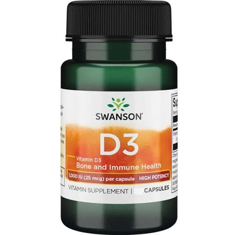 Swanson Vitamin D3 - 1000 IU