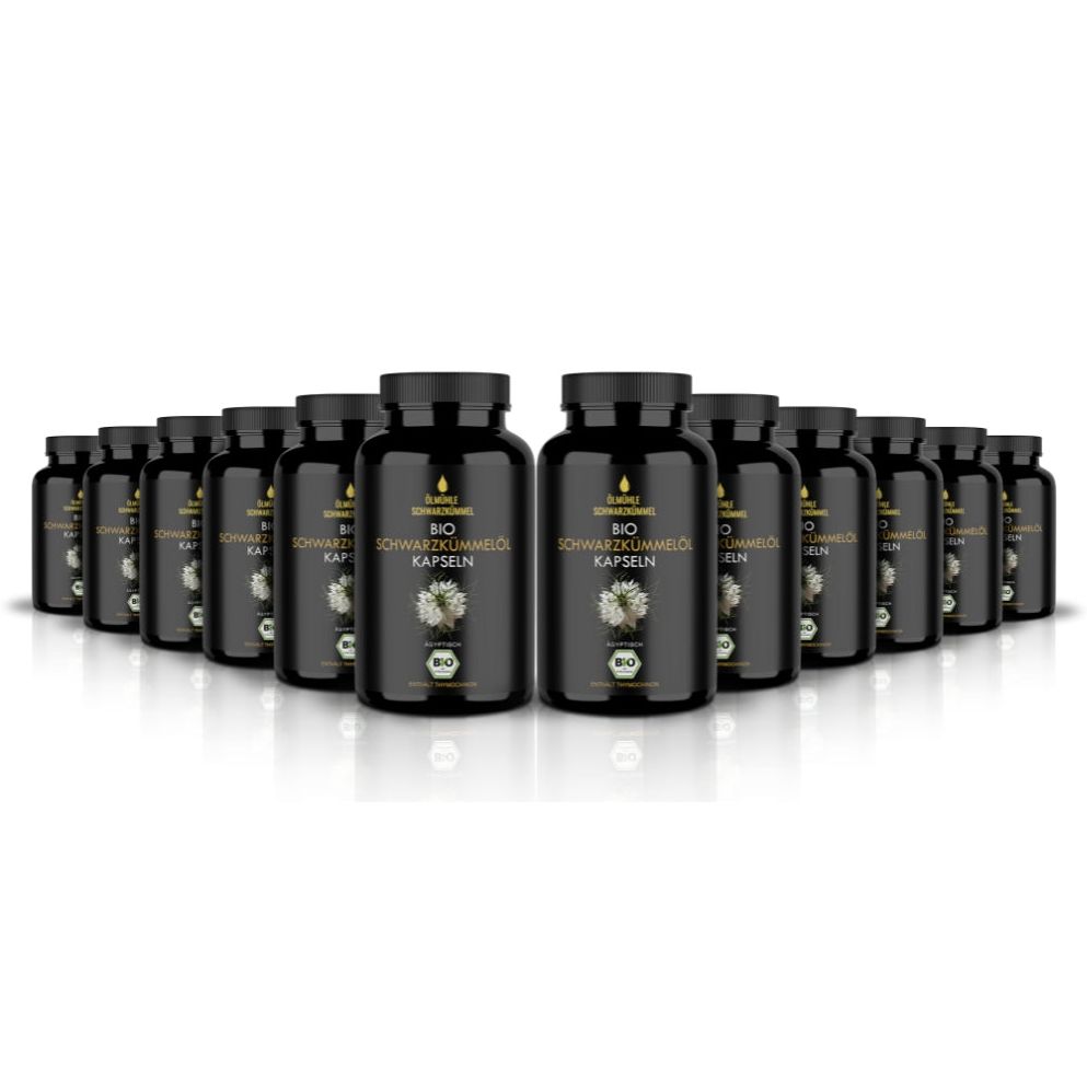 BIOLAVIVA Premium BIO-Schwarzkümmelöl Kapseln