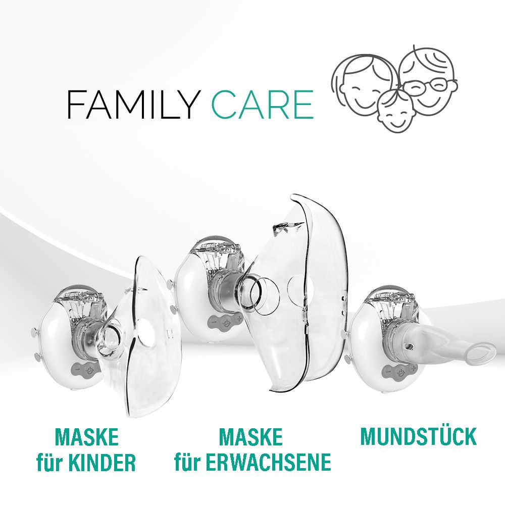 EVOLU NANO AIR MINI tragbarer Mesh-Vernebler-Inhalator