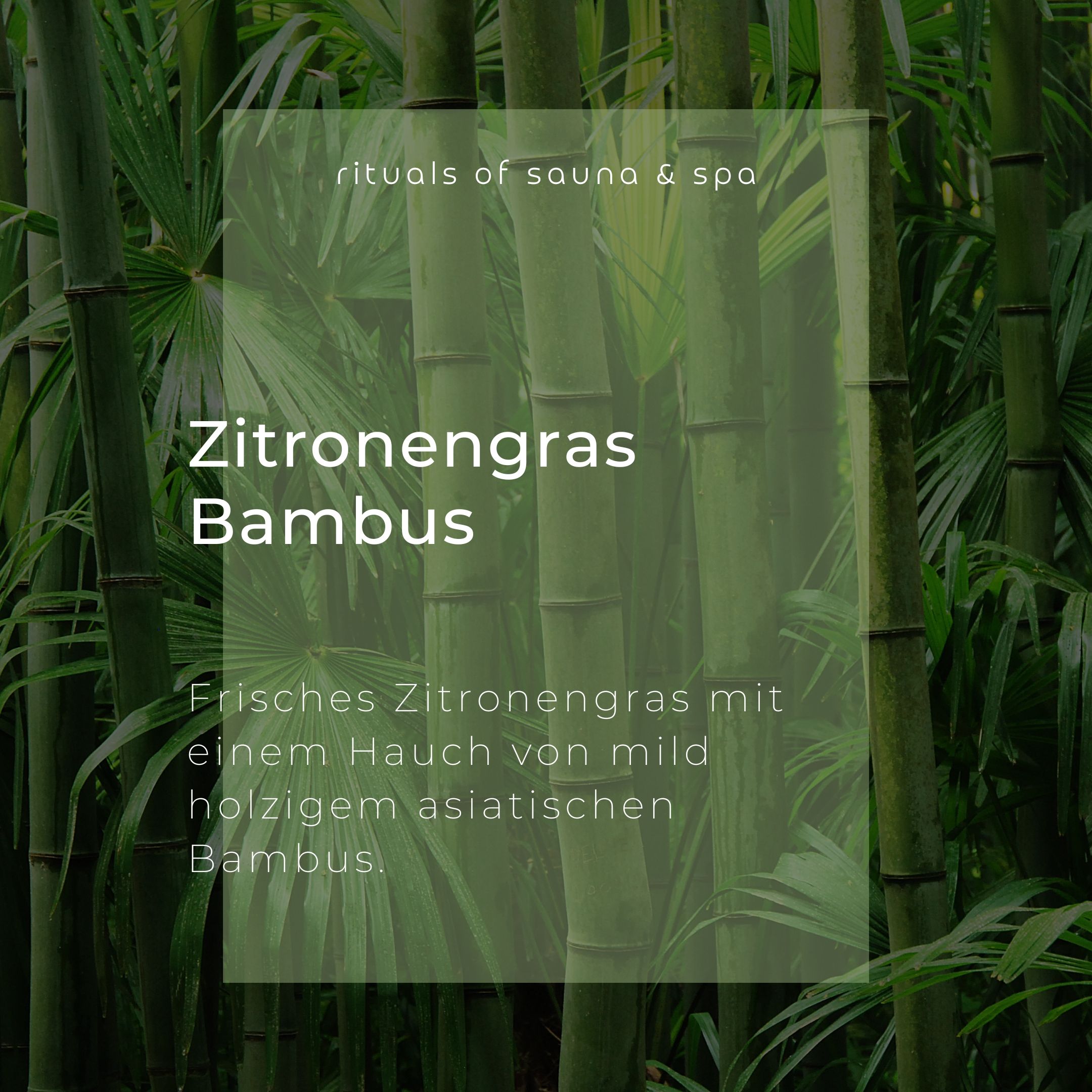 Wellow Sauna-Aufguss Lemongras-Bambus