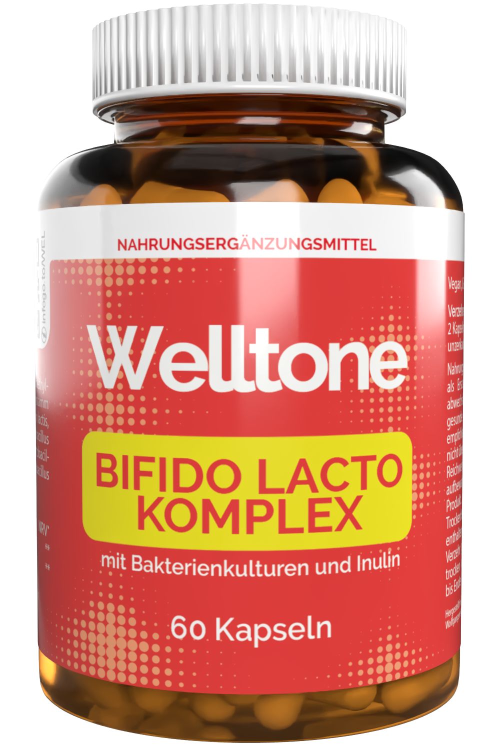Welltone Bifido Lacto Komplex 60 St Kapseln