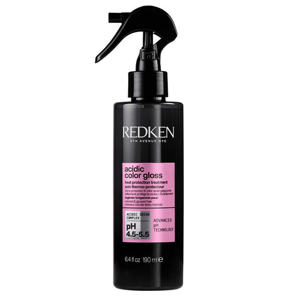 Redken Unisex Acidic Color Gloss Heat Protection Treatment 190Ml - Spray Capelli Styling & Finish - Immagine 6