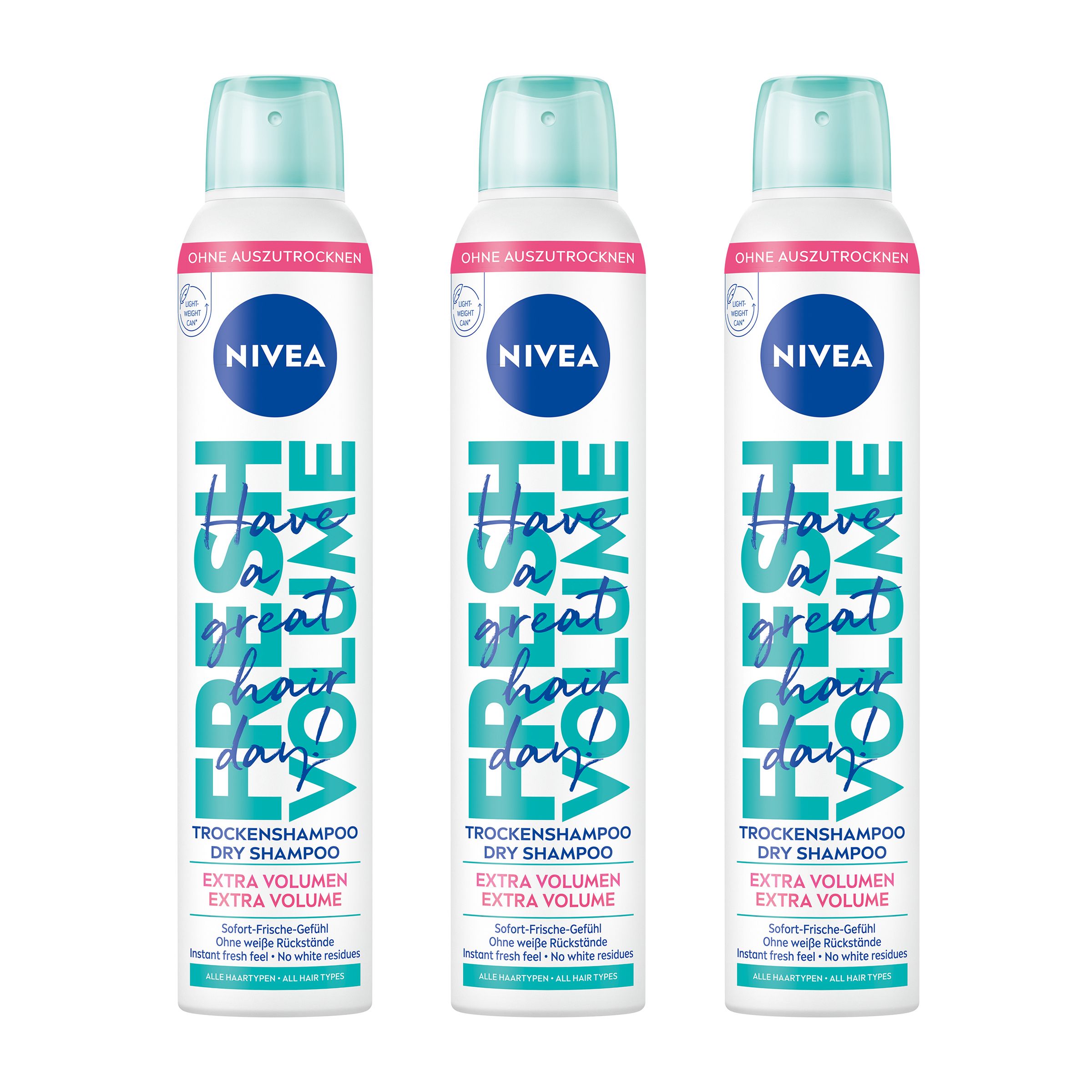 Nivea Trockenshampoo Fresh Volume 600 ml Spray