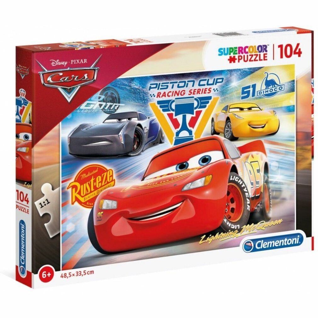 Clementoni 104Pcs. Puzzle Cars3 27072 X6