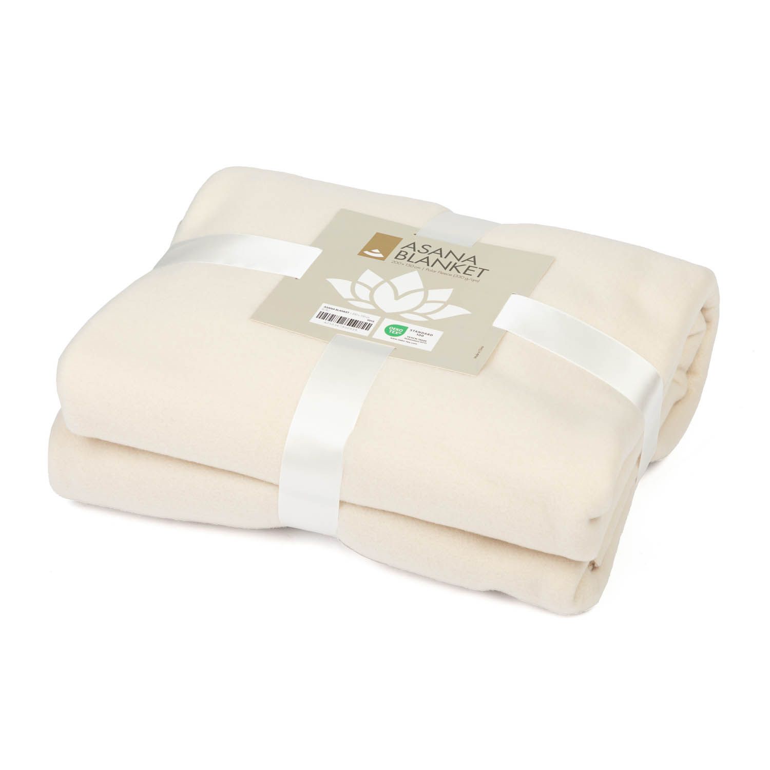 Yogadecke Asana Blanket, Fleece, Opal-beige 991-E