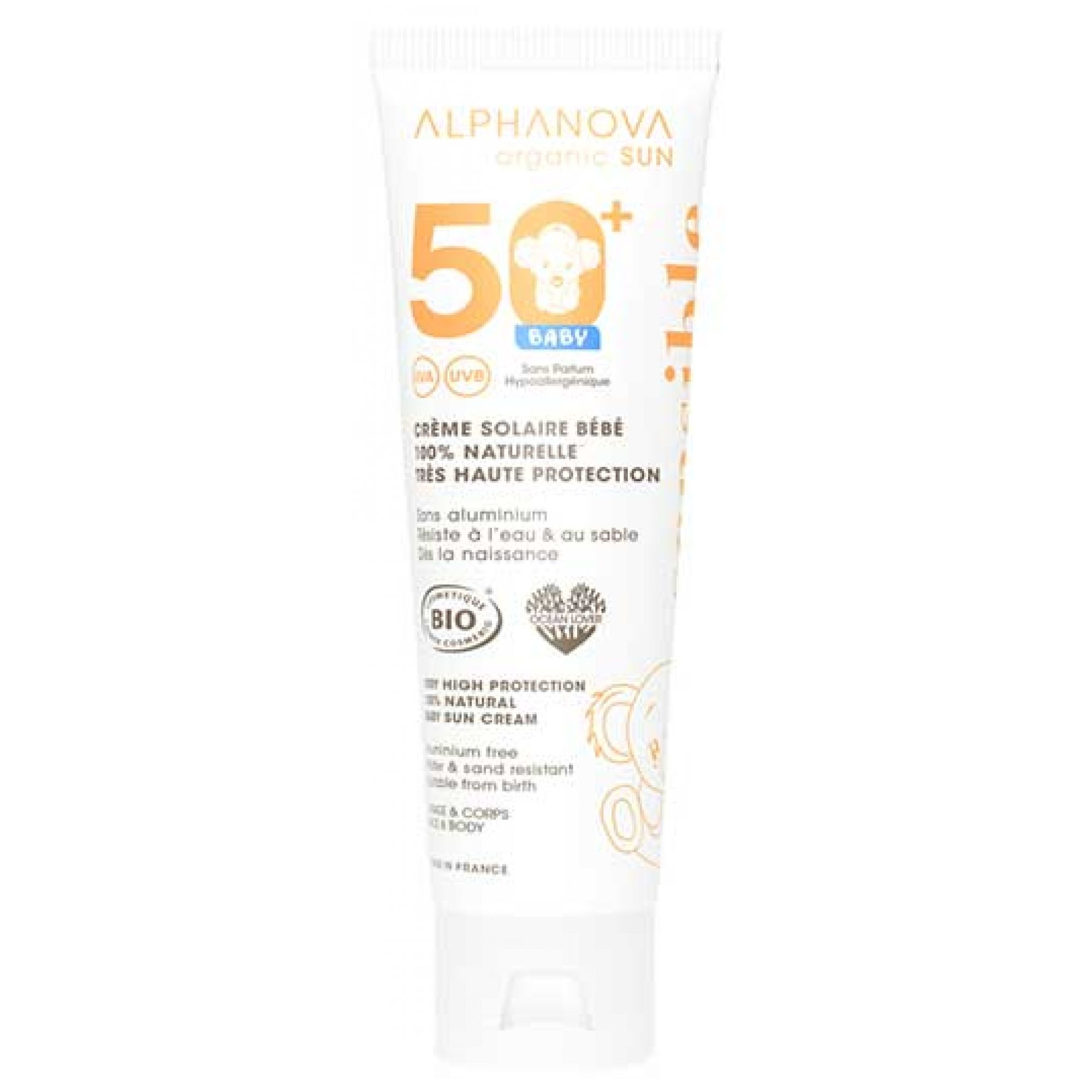 Alphanova Baby Bio Sonnenmilch LSF 50+ 5,2x3,8x12,2 cm
