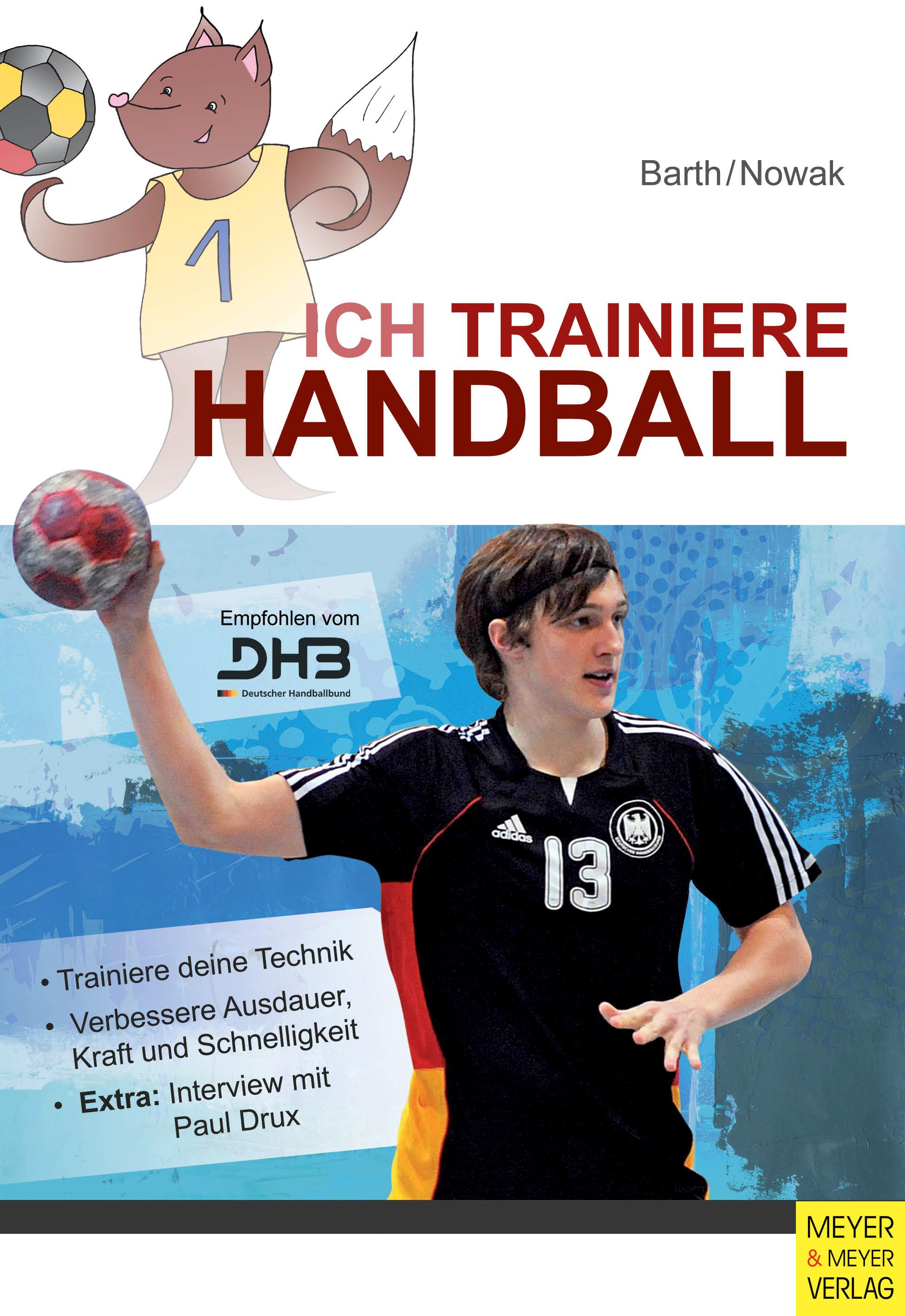 Ich trainiere Handball