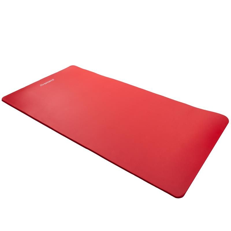 ScSPORTS® Gymnastikmatte 190 x 100 x 1,5 cm rot