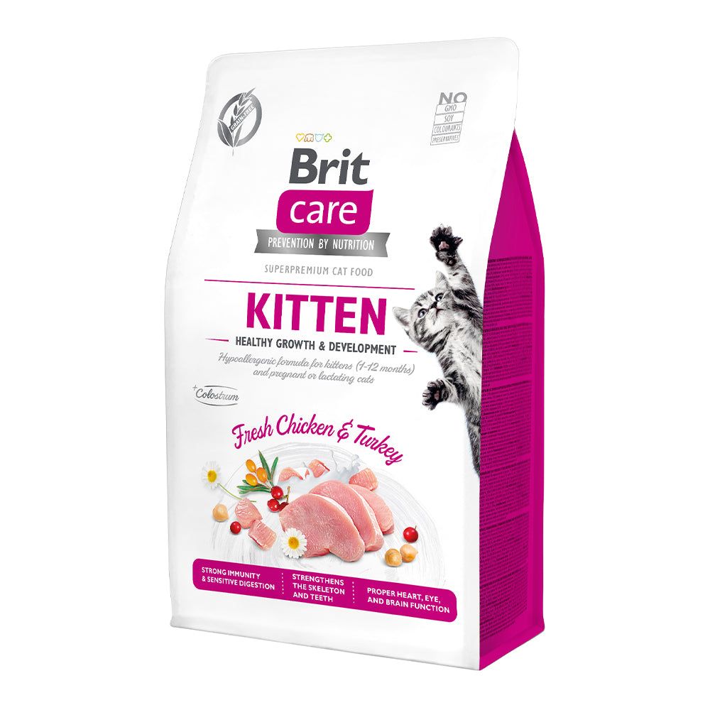 Brit Care Cat Grain-Free - Kitten - Healthy Growth & Development