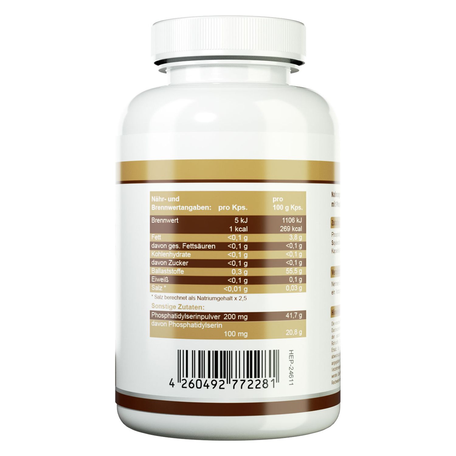 Health+ Phosphatidylserin 120 St Kapseln