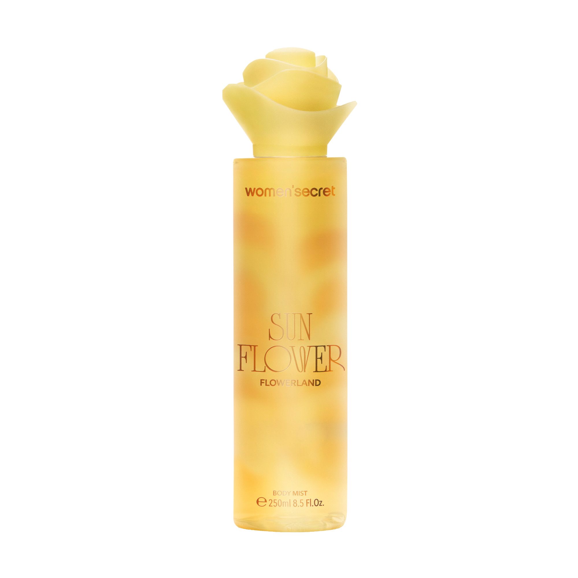 women'secret Flowerland Sun Flower Body Mist – Bodyspray Damen fruchtig blumig mit Vanille Patchouli