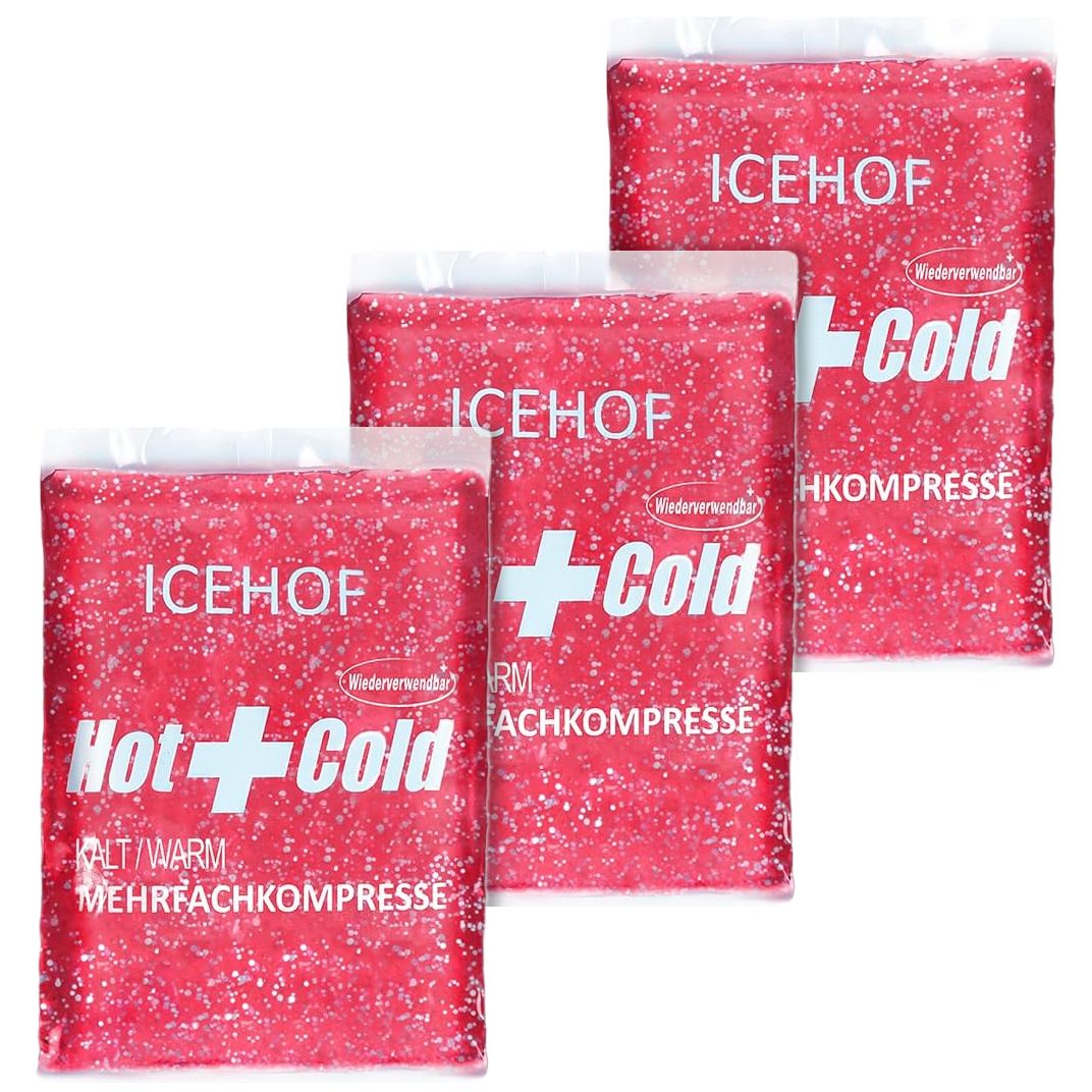 Icehof Kühlpads 3 St Kompresse
