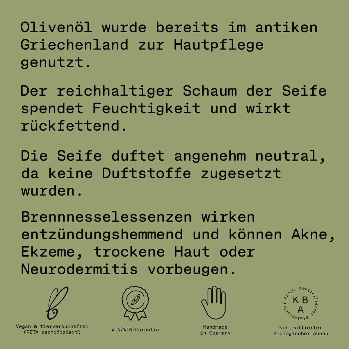 PlantBase Dusch- & Gesichtsseife Olive