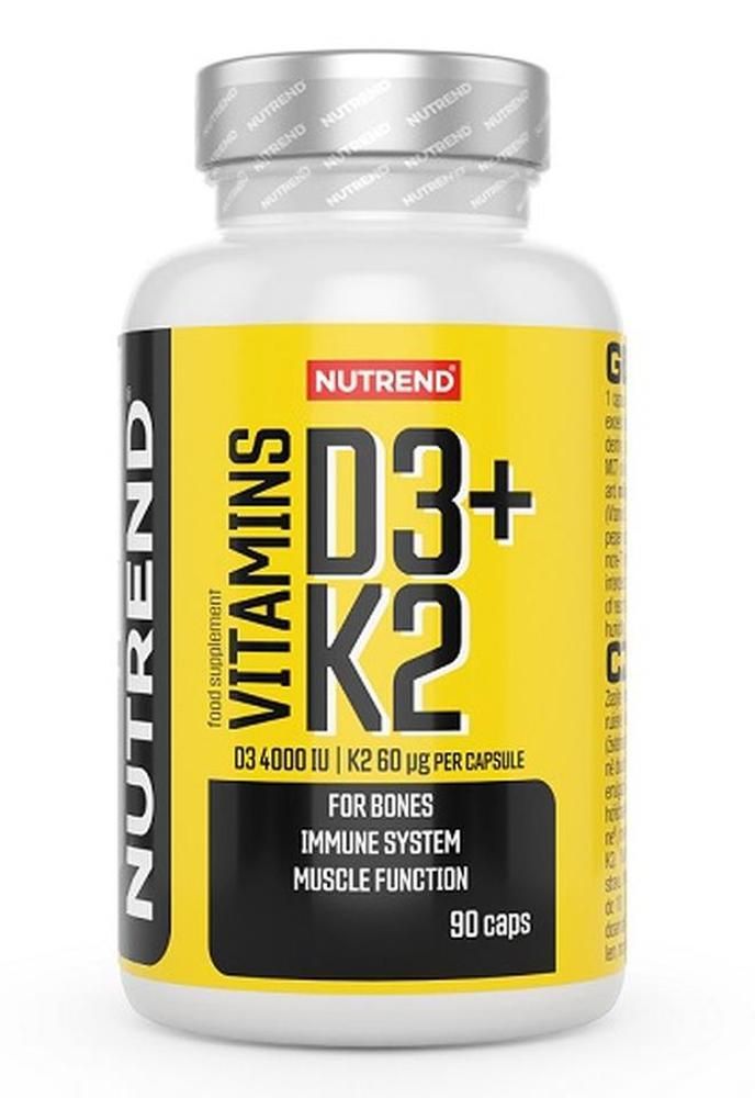 Nutrend Vitamin D3 + K2 4000 IU /60 ug Caps