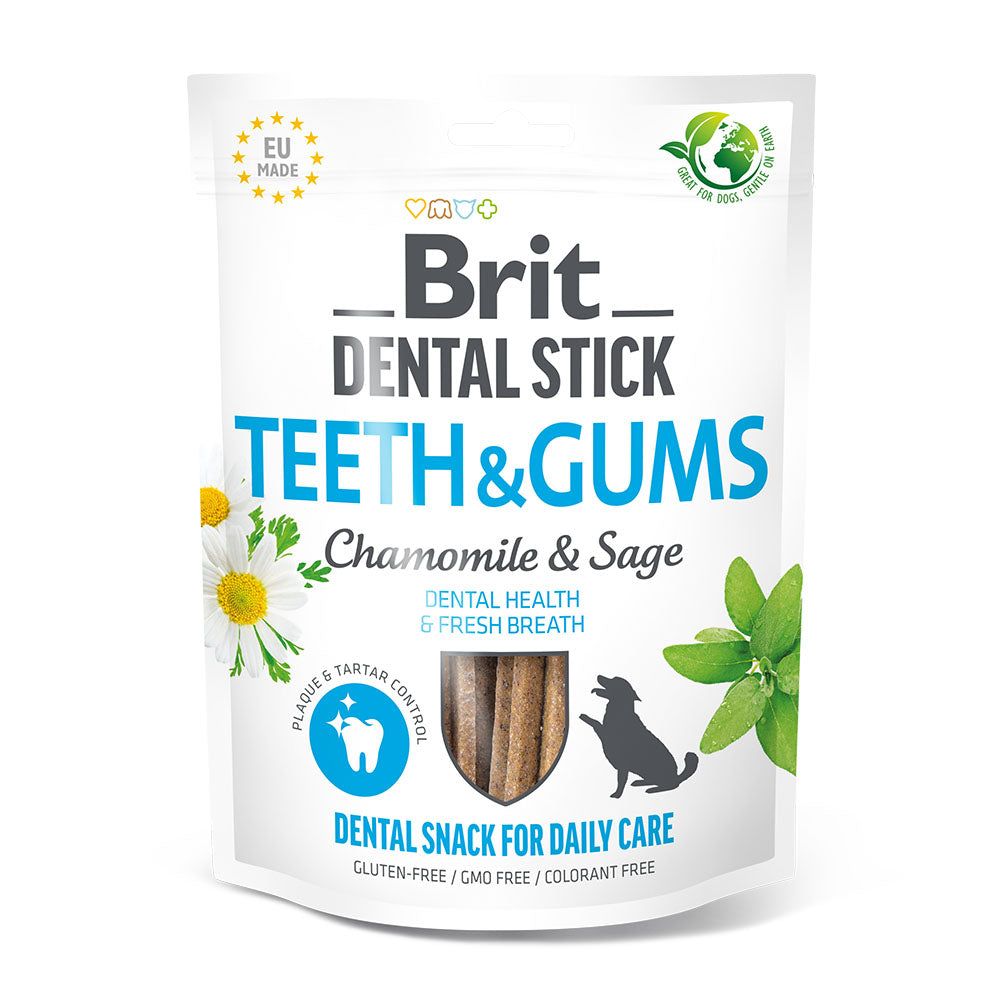 Brit Care Dog - Dental Stick - Teeth & Gums - with Chamomile & Sage