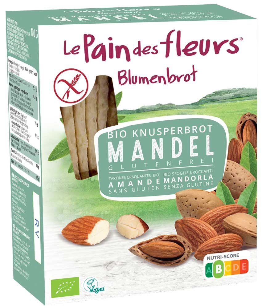 Blumenbrot Mandel