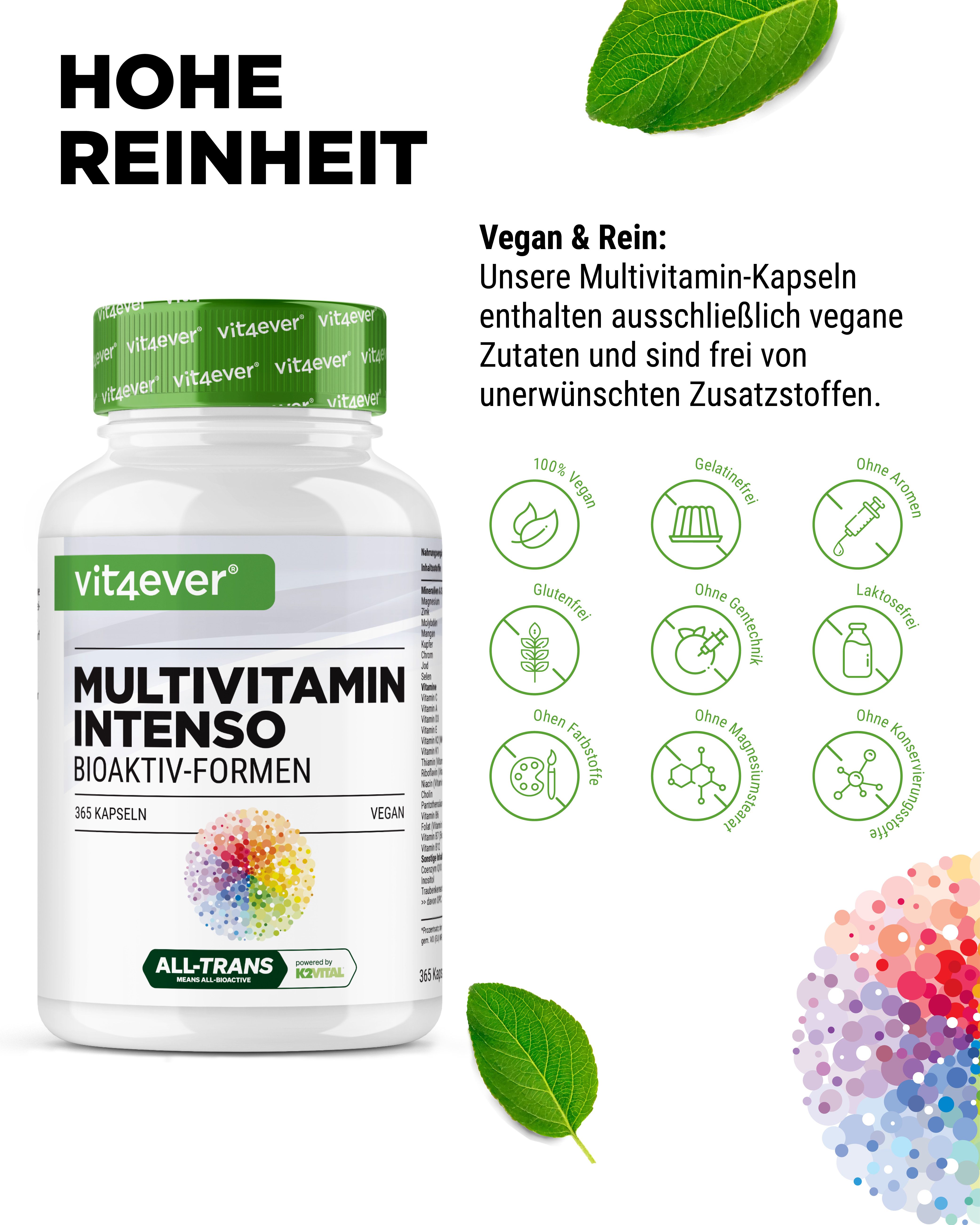 vit4ever Premium Multivitamin Intenso