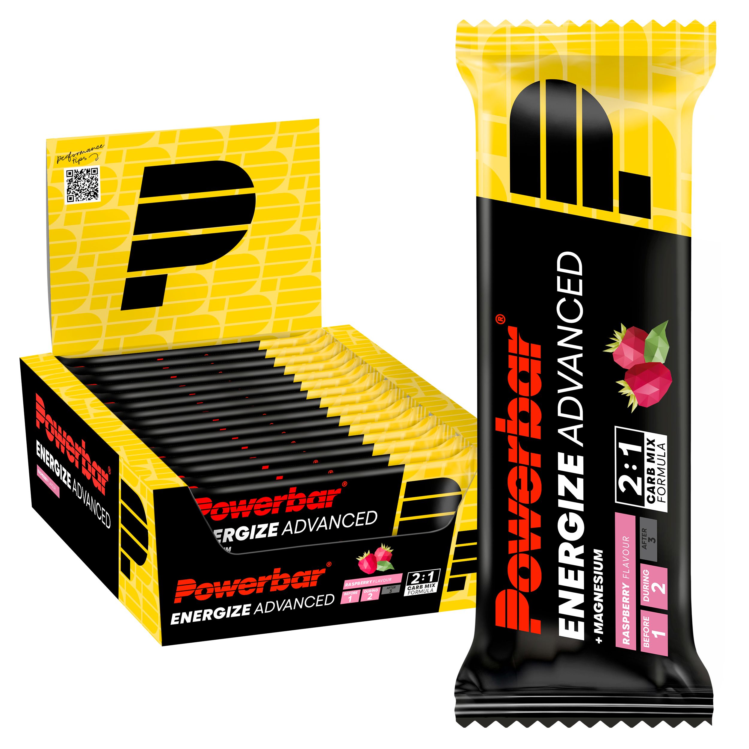 POWERBAR Energize Advanced Himbeere