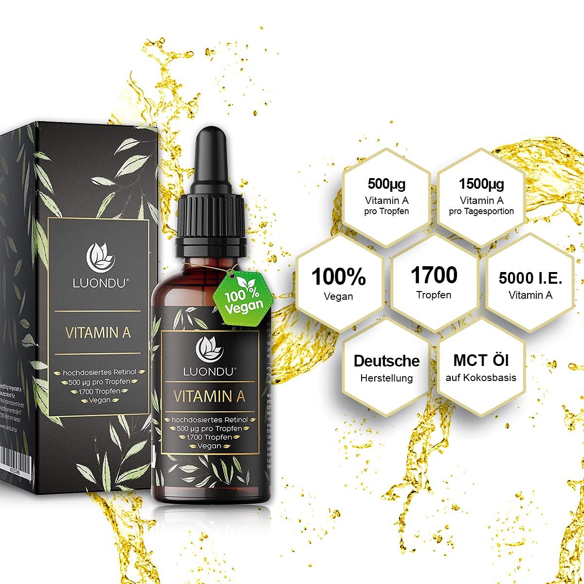 Luondu Vitamin A Tropfen 5000 IE