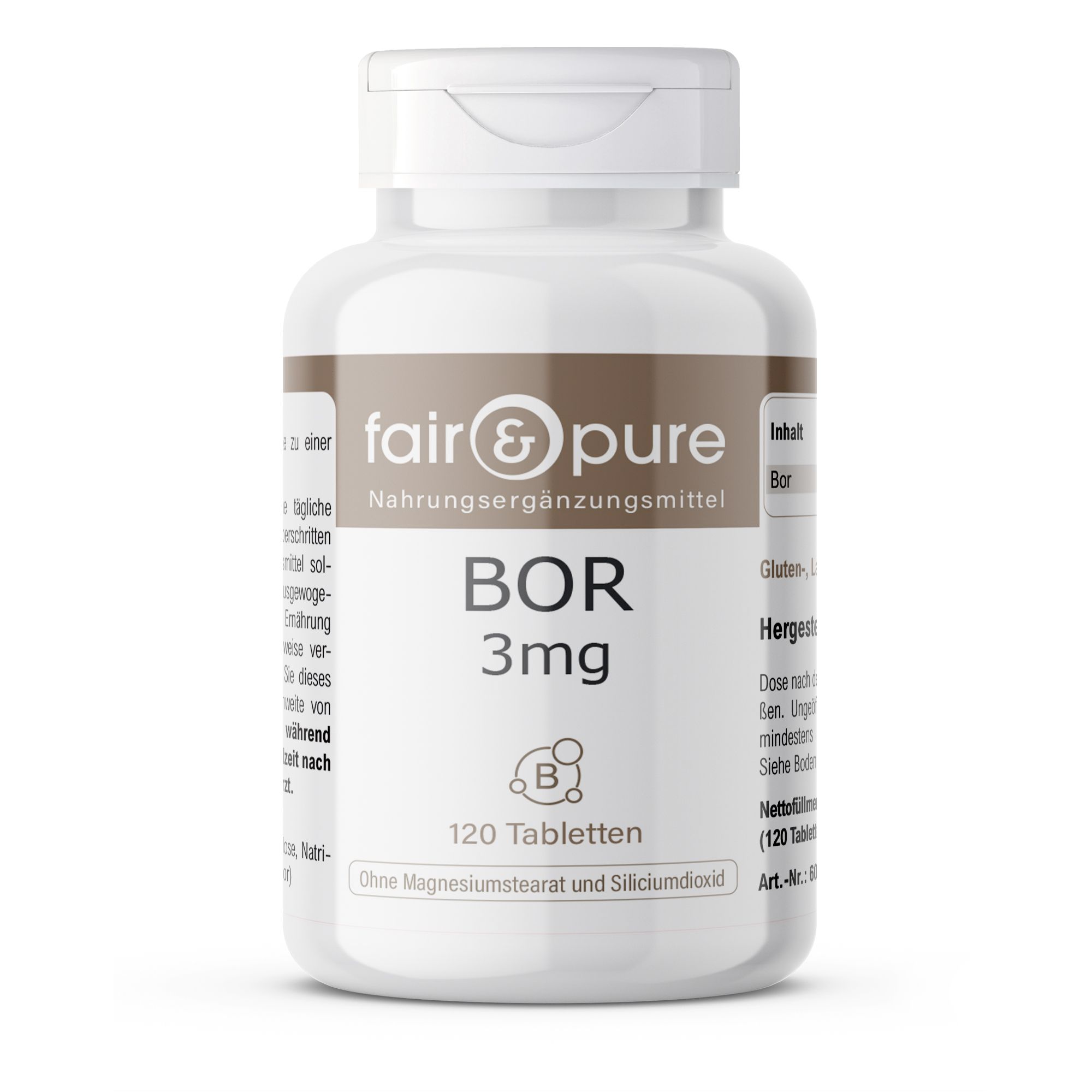 fair - pure | Bor 3mg schluckfreundlich 120 St