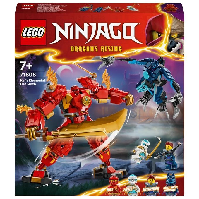 Lego Ninjago 71808 Lego® Ninjago Mecc. Fuoco Kai - Immagine 8