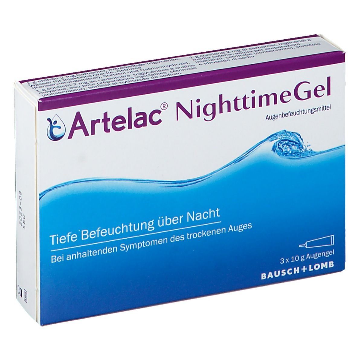 Artelac Nighttime Gel 3x10 g Augengel