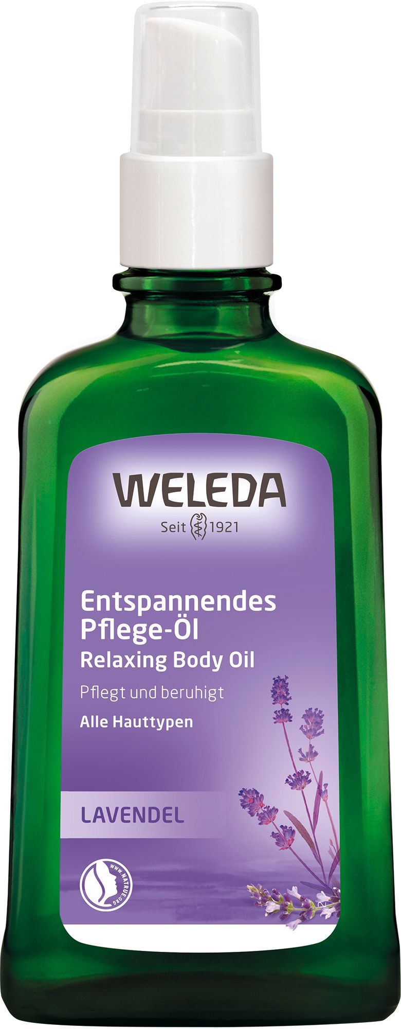 Weleda Lavendel entspannendes Pflege-Öl 100 ml Öl