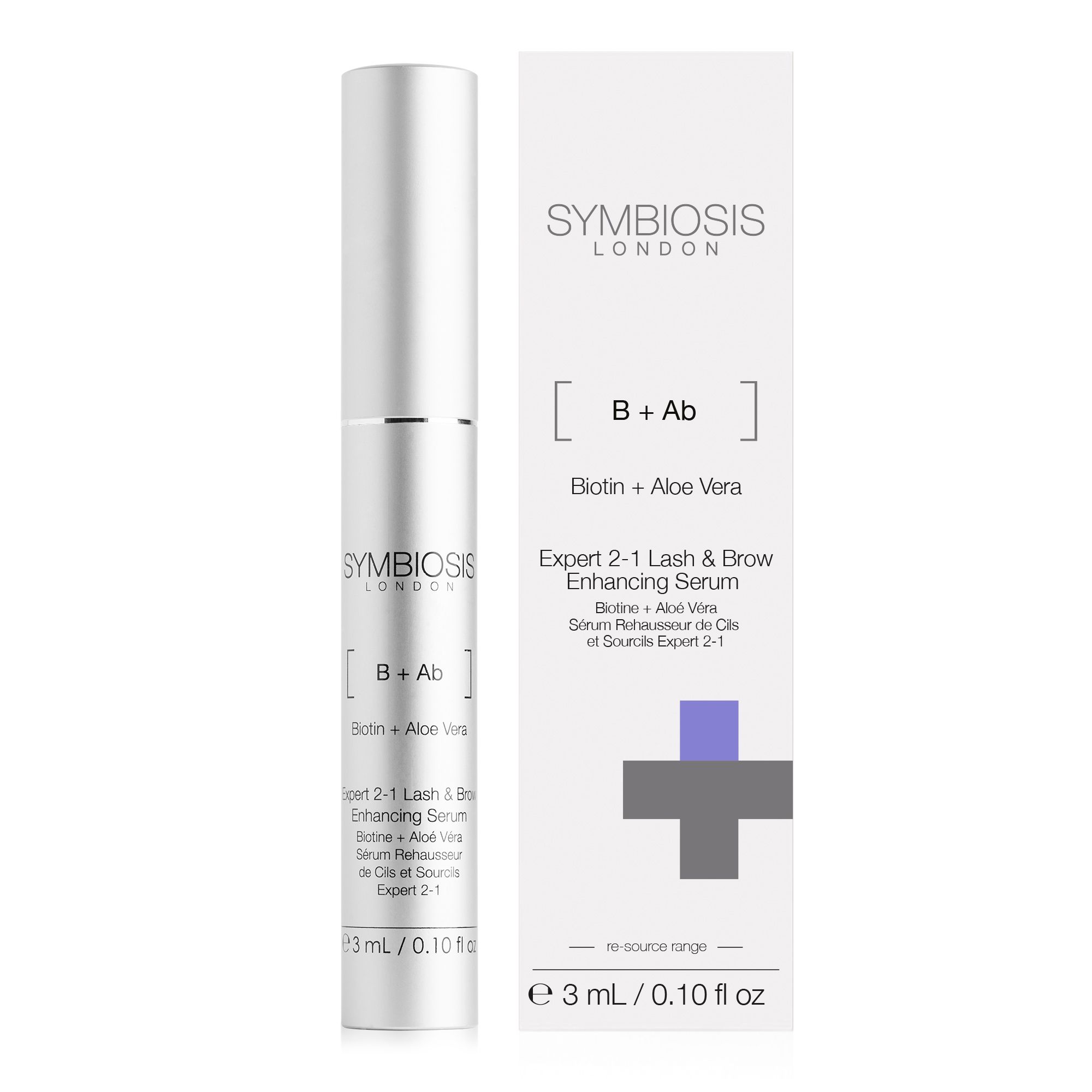 Symbiosis [Biotin + Aloe Vera]  Expert 2-1 Lash & Brow Enhancing Serum