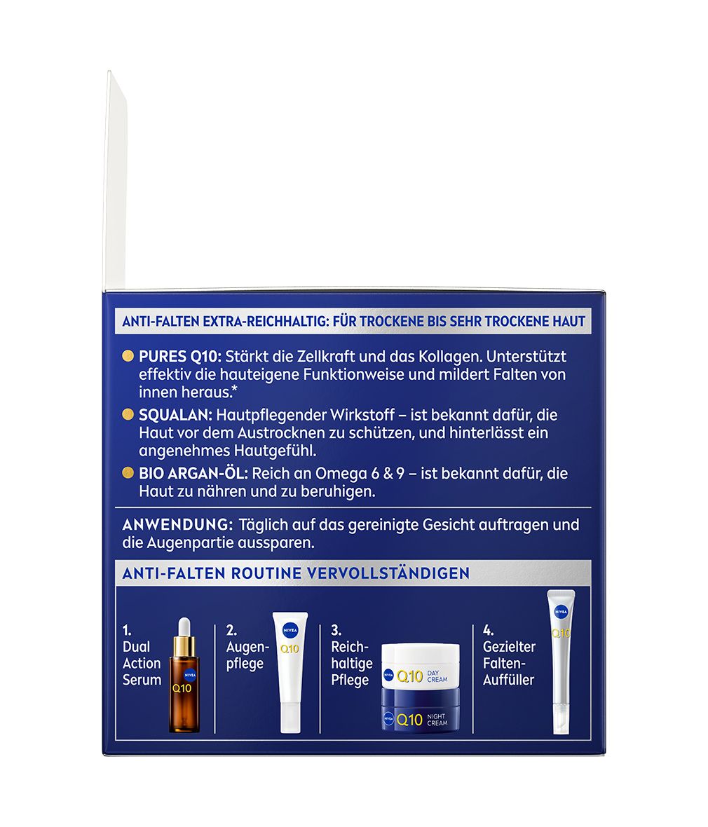 NIVEA Q10 Anti-Falten Power Reichhaltige Nachtpflege