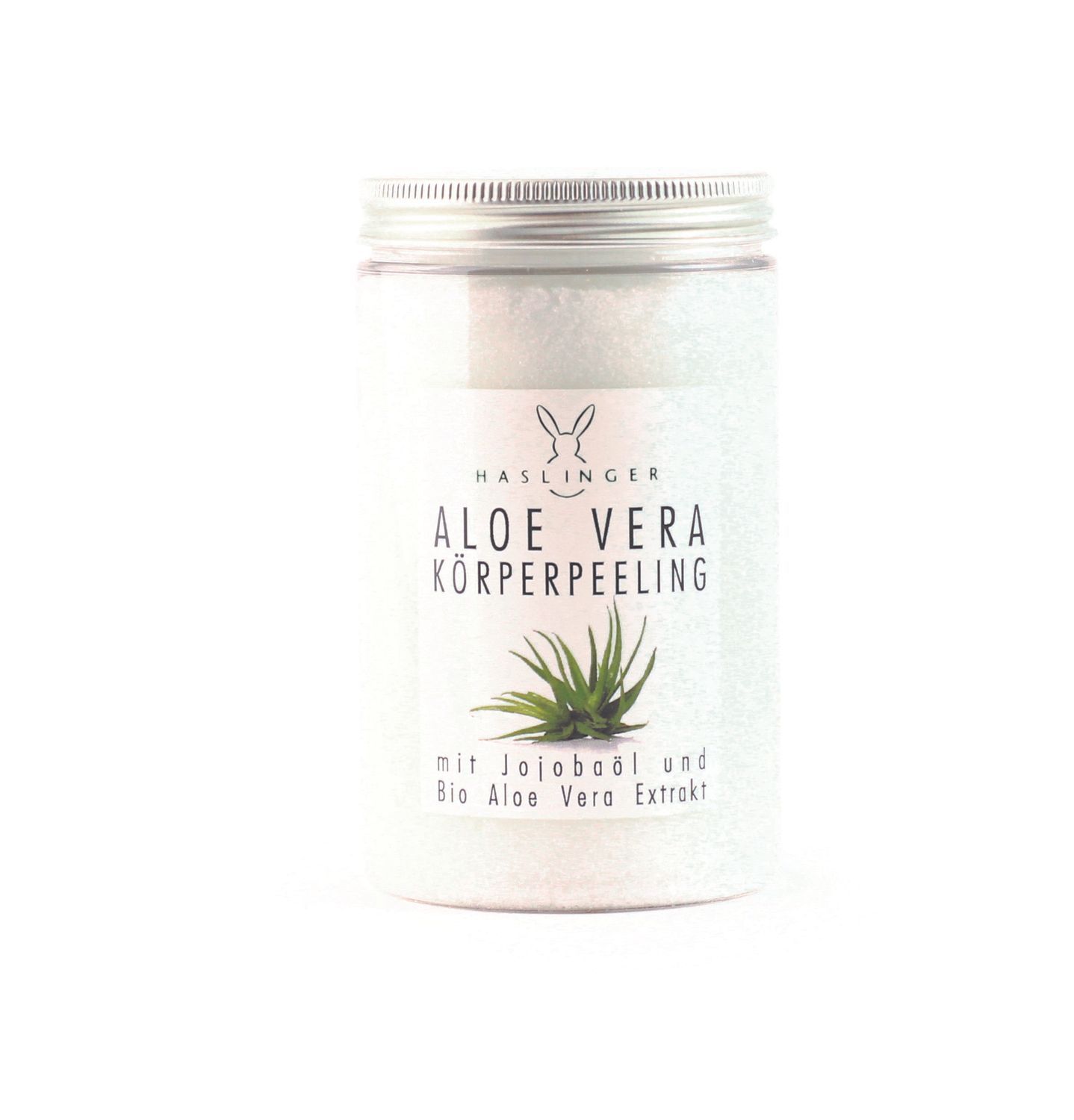 Haslinger Aloe Vera Körperpeeling Jojobaöl und Bio Extrakt 450 g