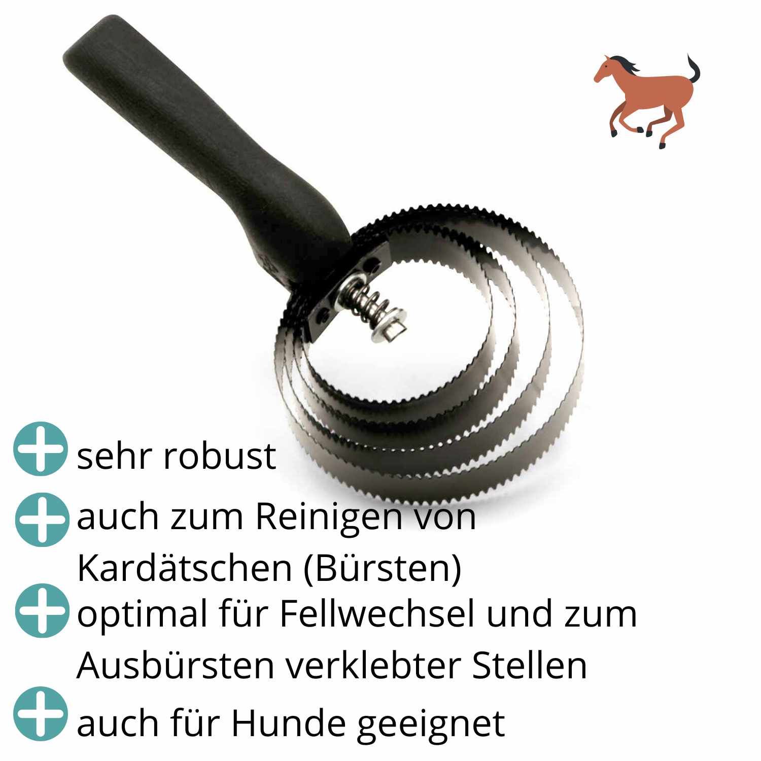 AMKA Spiralstriegel