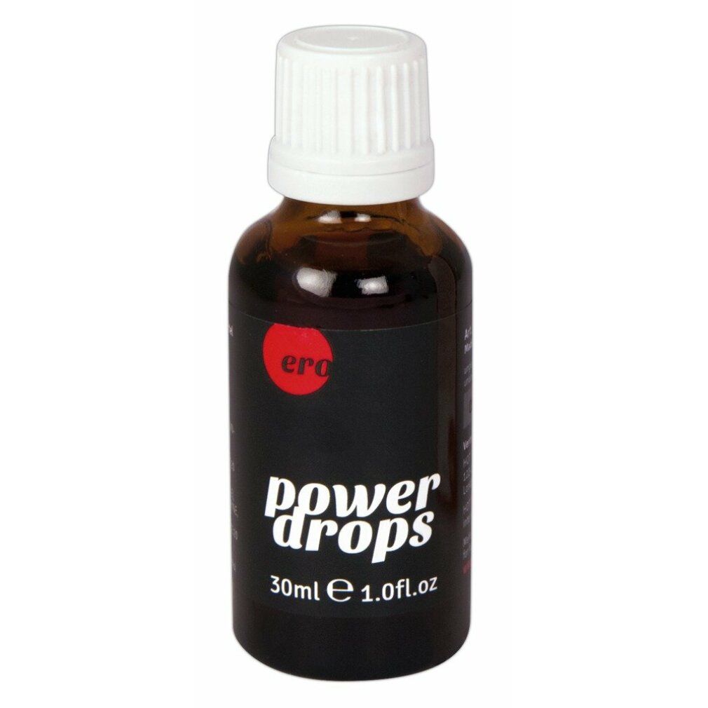 Ero Men Power Drops Ginseng Flasche und Karton.