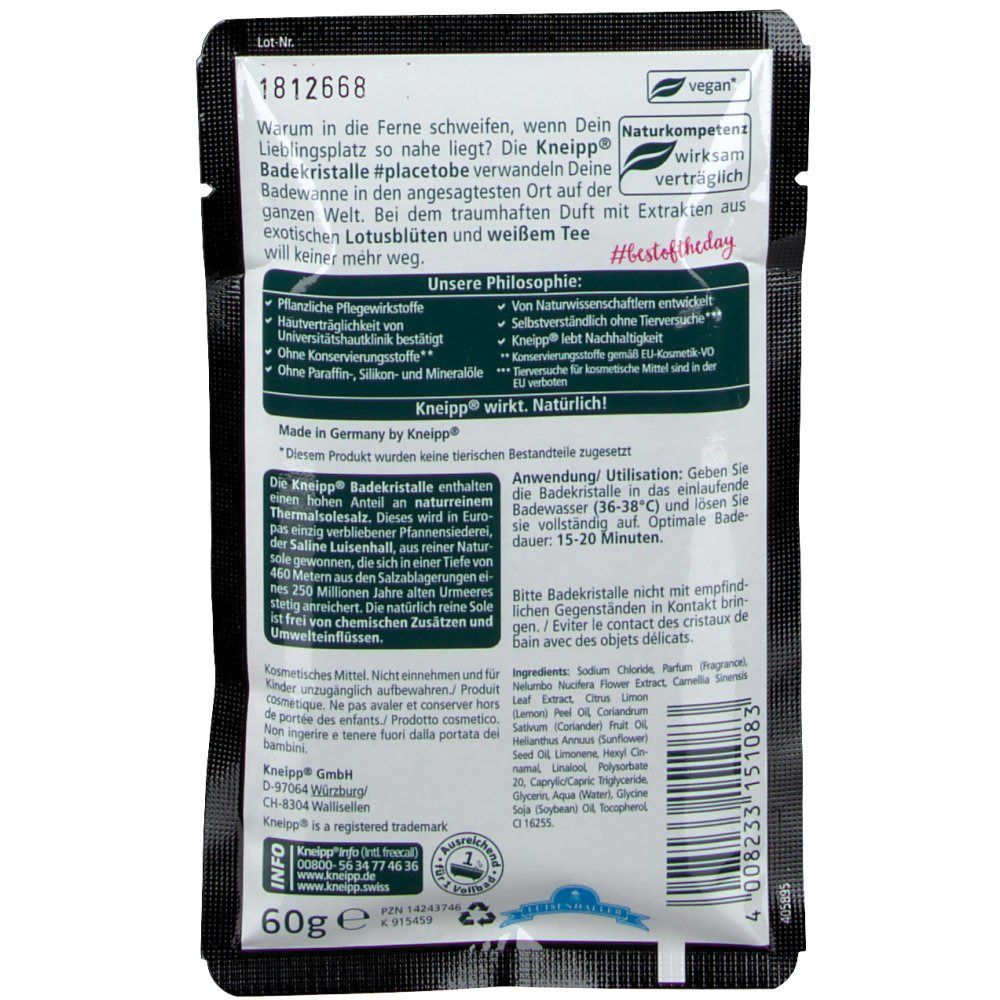 Kneipp® Badekristalle #placetobe