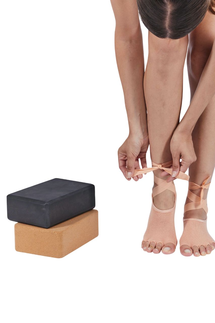 Onamaste Yoga-Socken mit Spitze