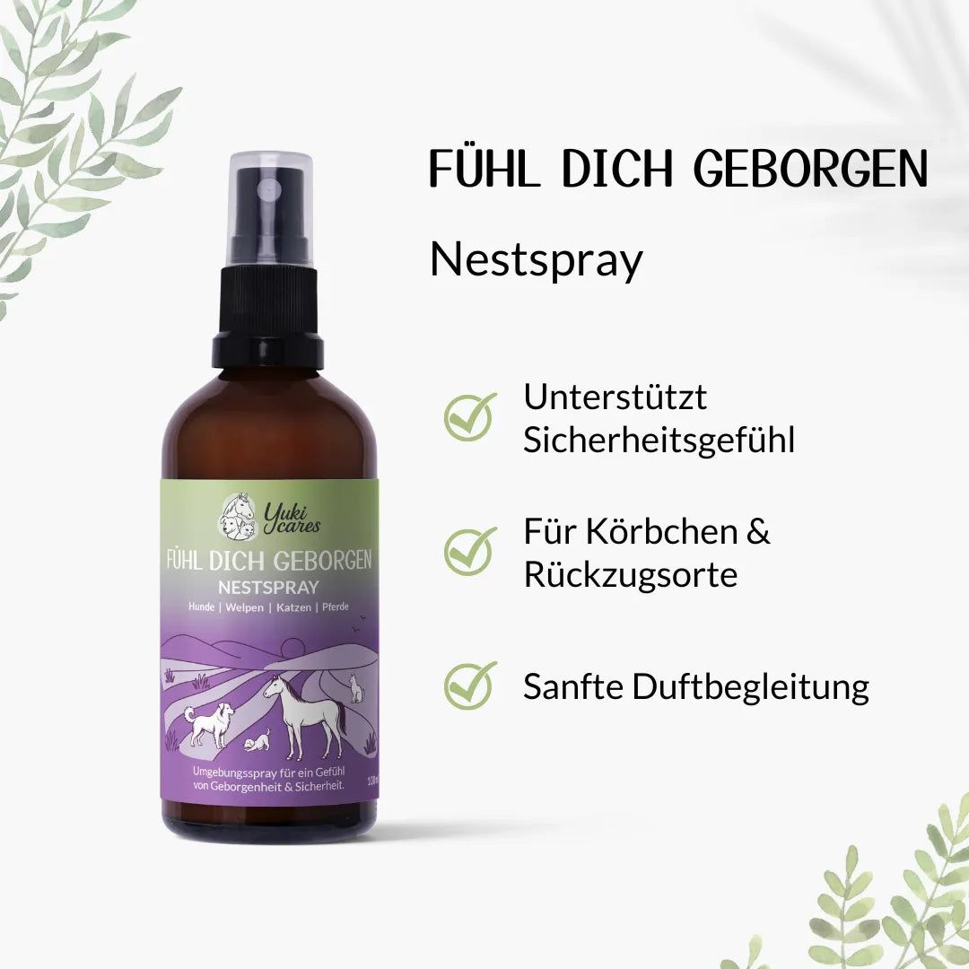Yuki cares Nestspray Fühl dich geborgen