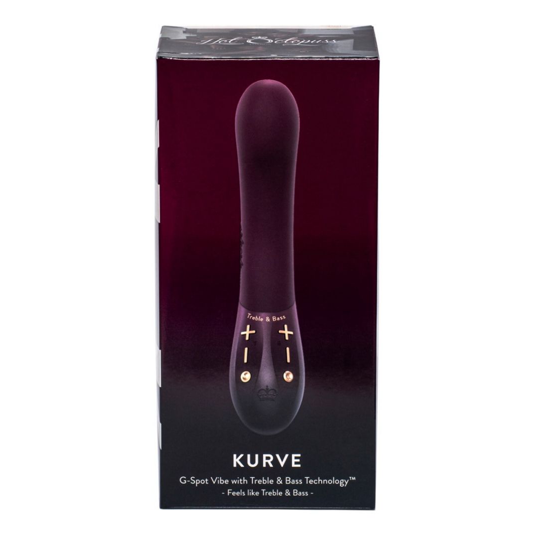 Hot Octopuss Kurve G-Punkt-Vibrator - Pflaume