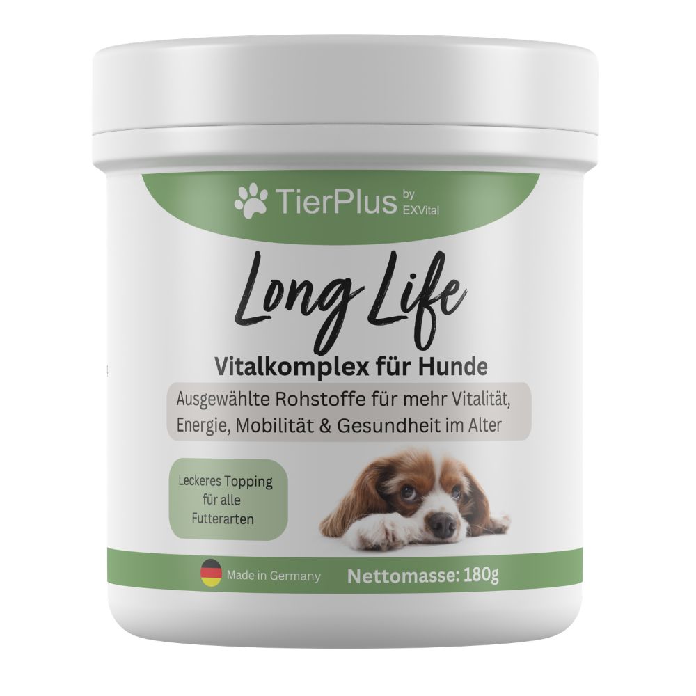 TierPlus® Long Life Vitalkomplex-Pulver für Hunde 180 g Pulver